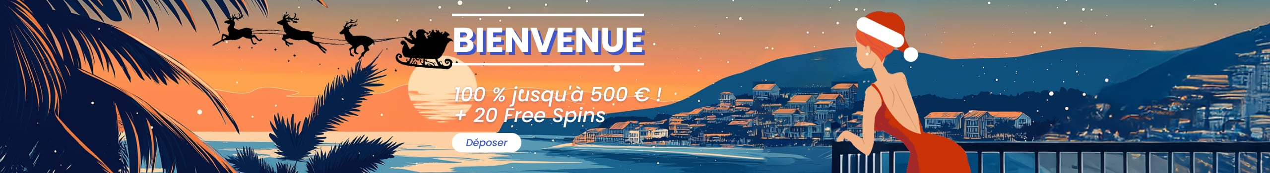 Bienvenue 500€ bonus Azur Casino