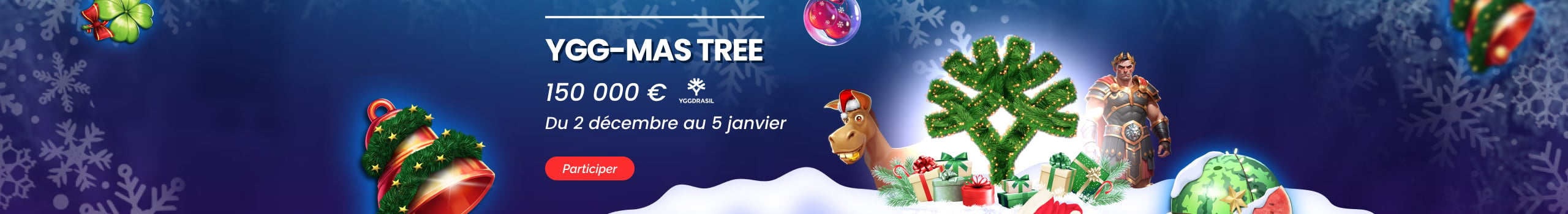 YGG-MAS Tree promotion de Azur Casino